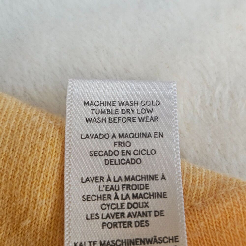Wander North Georgia Tank Top Unisex Sz L Yellow Hiking Walking Outdoors - Picture 6 of 9